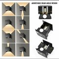 Wandlampe Cube Würfel LED Wand Leuchte Lampe Up Down außen innen Bewegungsmelder