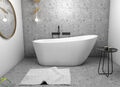 freistehende Badewanne Wanne Standbadewanne 150x80 160x80 170x80 cm Siphon ELMA