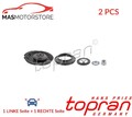 FEDERBEINLAGER DOMLAGER PAAR VORNE TOPRAN 724 092 2PCS H NEU OE QUALITÄT