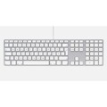 Apple Keyboard mit USB-Anschluss & Ziffernblock – DE/QWERTZ – Modell A1243