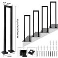 Eisen Handlauf Treppengeländer Geländer Wandhandlauf Treppe 65cm-100cm Stange