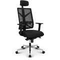 VERSEE V1801 Profi+ Bürostuhl Drehstuhl Chefsessel Schreibtischstuhl Stoff 150Kg