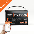 (⚠️Renoviert)12V 150Ah LiFePO4 Akku Lithium Batterie Bluetooth BMS 110A Camper