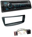 Kenwood Bluetooth USB CD MP3 DAB Autoradio für Citroen C1 Peugeot 107 (05-14)