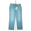 GARDEUR Comfort Stretch Jeans Hose 40 W31 L30 kurz short loose fit Hell Blau NEU