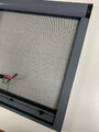 Insektenschutz Rollo Fliegengitter f Dachfenster Alu basaltgrau PREMIUMQUALITÄT 