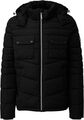 s.Oliver Herren Steppjacke mit abnehmbarer Kapuze - Black