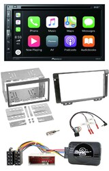 Pioneer DVD 2DIN Lenkrad DAB Bluetooth USB Autoradio für Land Rover Freelander 2