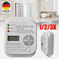 CO Melder Kohlenmonoxid Melder Gasmelder Warnmelder Kohlenmonoxidmelder LCD DHL