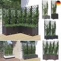 Hochbeet Pflanzkasten mit Spalier Rankgitter Blumenkasten Blumentopf Blumenkübel