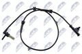 Sensor, Raddrehzahl NTY HCA-NS-086 passend für NISSAN