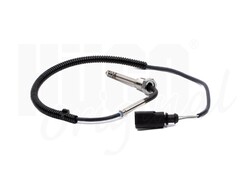HITACHI Sensor Abgastemperatur Hueco 135507 Vorkatalysator für AUDI A6 C6 4F2 A8