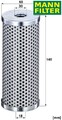 MANN-FILTER H6008 Filter für Arbeitshydraulik Filter Arbeitshydraulik 