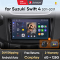 6+128G Für Suzuki Swift 4 2010-2017 Android 13 Autoradio CarPlay DAB Navi 8-kern