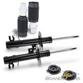 ATEC 2x STOßDÄMPFER +DOMLAGER +PROTECTION-KIT VORNE FÜR FIAT 500