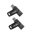 SanDisk Ultra Dual Drive Go, USB Type C Flash Drive, SDDDC3-064G-G46, 2 Stück