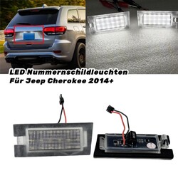 Kennzeichenbeleuchtung Kennzeichenleuchte Nummernschild für Jeep Cherokee 2014+