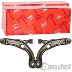 2X TRW QUERLENKER SATZ VORNE UNTEN RECHTS AUßEN LINKS PASSEND FÜR FIAT PANDA