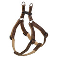 Nobby Geschirr Soft Grip braun Nylon für Hunde, komfortabel & passgenau