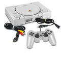 PS1 Konsole Fat Grau mit Kabel mit Dual Shock Controller