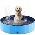 Hundepool für Hunde und Katzen Schwimmbad Swimmingpool Hund Planschbecken Ø100cm
