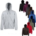 Fruit of the Loom Premium Hooded Herren Kapuzen Sweat-Shirt JackePullover Pulli 