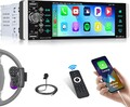 5,1" 1DIN Autoradio Apple Carplay Android Auto USB AUX IN FM Bluetooth SD TF MP5