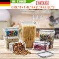 14er-Set Vorratsdosen Set Vorratsbehälter Vorratsdose BPA frei Frischhaltedose
