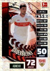 Match Attax 2020 2021 20 21 - 404 Pascal Stenzel Dauerbrenner