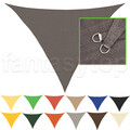 Dreieckig Sonnensegel 160g/m² HDPE Sonnenschutz Windschutz 90% UV-Schut Segel