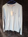 Tommy Hilfiger Strickpullover Jersey Stitch Breezy Blue Gr. XL