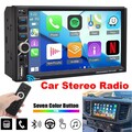 Doppel 2 DIN 7'' Wireless Carplay Autoradio Apple Android Auto USB Bluetooth AUX
