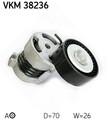 SKF Riemenspanner Keilrippenriemen VKM 38236 für BMW N46 N42 E46 Z4 E93 X1 E90