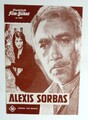 IFB 7068 ALEXIS SORBAS Quinn Papas FILMPROGRAMM MovieProgram ZORBA, THE GREEK
