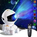 Sternenprojektor Galaxie Astronaut Nachtlicht | LED Sternennebel Deckenlampe für