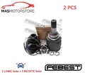 GELENK ANTRIEBSWELLE PAAR TRANSMISSION END HINTEN FEBEST 0111-ACA33R 2PCS V NEU