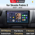 Für Skoda Fabia II 2008 2009-2014 Android 13 Carplay Autoradio GPS Navi WiFi RDS