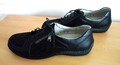 *Waldläufer*Sneaker Schuhe Halbschuhe Gr.7,0 Weite H schwarz NEU