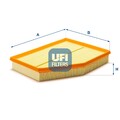 UFI 30.251.00 Luftfilter für BMW 5 Limousine (E60) 5 Touring (E61) 6 Coupe (E63)