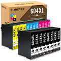 20x Patronen Kompatibel 604XL für XP-2200 3200 4200 2205 3205 4205 Epson WF-2950