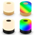 Mini Tischlampe LED USB Aufladbar Deko Lampe Akku Kabellos IP44 Dimmbar 7cm