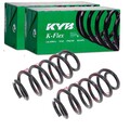 2X KYB K-FLEX FAHRWERKSFEDERN VORNE PASSEND FÜR AUDI A4 LINKS+RECHTS