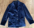 Damen Jacke Blazer Wolle Peter Hahn Dunkelblau Gr. 42 - 44 Wie Neu