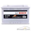 BOSCH AUTOBATTERIE 12V 77Ah STARTERBATTERIE 780A ERSETZT 70AH 71AH 72AH 74AH 75