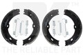 Bremsbackensatz Feststellbremse NK 2733782 für VW MERCEDES 30 CRAFTER SPRINTER