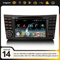 8-Kern Android 14 DAB+ Autoradio Navi 64GB DVD Mercedes G/CLS/E-Klasse W211 W219