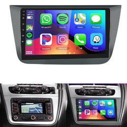9" Android 13 Autoradio mit Apple Carplay GPS Navi Wifi für SEAT ALTEA 2004-2016