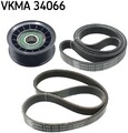 SKF VKMA34066 Keilrippenriemensatz Keilriemen Satz Keilriemensatz für Ford 