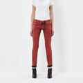 G-Star Damen Col Jeans, Skinny, Lynn Mid Skinny COJ Wmn, dk acid, Rot, W28 L32