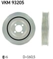 Riemenscheibe Kurbelwelle SKF VKM 93205 für FIAT CORSA FORD OPEL CITROËN S07 KA